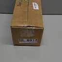 Riakrum 4 Pcs Heated Snow Melting Mats Outdoor, 10 x 15 in Winter Anti-Slip Heated Rubber Mat for Walkways Decks and Sidewalks, Electric Snow and Ice Melting Pads Connection with 9.84 ft Power Cord