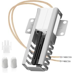 WB13K21 Oven Igniter for GE, Frigidaire, Kenmore Gas Range Oven. Replaces WB13K0021, Norton 501A, WB13T10045, WB13K10026 Universal Model. 1-year warranty.