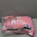 Wildkin Kids Velour Nap Mat  Soft, Cozy, Convenient for Daycare & Preschool  Rainbow Unicorns