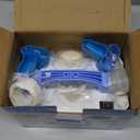 SINBEE Balloon Pump, Balloon Pump Electric, Portable Dual Nozzle Electric Blower Air Pump Inflator for Party Decoration. Faster and Save Time (Blue)