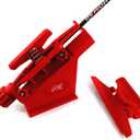 Adjustable Fletching Jig Straight and Helix Tool with Clamp for DIY Archery Arrows Shafts