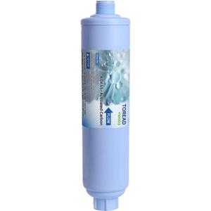 TOREAD Garden Hose Filter for Filling Hot Tub, Spa, Pool, Reduces Chlorine, Heavy Metals, Hard Water, Hose End Prefilter Fits Any Standard 3/4" Garden Hose Thread, Up to 8,000 Gallons, 1 Pack (1)