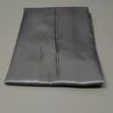 Bedsure Satin Body Pillow Pillowcase, Similar to Silk Body Pillow Cover with Zipper, Soft & Breathable Long Pillow Case, Cooling & Silky Long Pillowcase for Hair and Skin, Dark Grey, 20x54 Inches