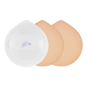 glow cloud sponge 3EA : velvety-soft, puff-shaped sponge that effortlessly simplifies makeup application, perfect makeup sponge for quick and even application, 0.13 lbs
