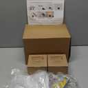 YHCDLAMP Peel and Stick Wall Sconces, No Drilling Stick On Wall Sconce, Wireless Battery Operated Wall Lights, Adhesive Wall Lamp with 10000mAh Battery Bulb for Bedroom Living Room Decor