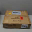 Kuject X-Large Shoe Storage Boxes Organizers for Closet 12 Pack, Fit Size 11,Clear Plastic Stackable Sneaker Containers for Entryway, Space Saving Shoe Rack,Substitute for Drawer Organize Unit, Brown