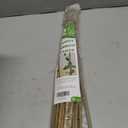 2ft Natural Bamboo Plant Stakes for Tomatoes, Beans, Flowers, Potted, Climbing Plants 21pcs