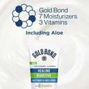 Gold Bond Healing Sensitive Daily Body & Face Lotion With Aloe Moisturizes, Heals & Soothes Dry, Sensitive Skin, Value Size, 21 oz.