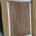 QEEIG Floating Shelves for Wall Bathroom Shelf Bedroom Kitchen Living Room Hanging Book Shelves Small Farmhouse Decor 16 inch Set of 3, Rustic Brown (015-BN3)