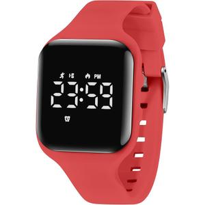 Kids Watches for Girls Boys Digital Sport Watch with Step Counter Pedometer Vibration Alarm Clock, No App Waterproof Fitness Tracker Kids Watch Boys Girls Teens Students Ages 5-16