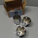 Shower Knobs 3 Piece Replacement,Compatible with Price/Pfister Verve Tub Shower Knob Replacement,Bathtub Faucet Handles Remodel Trim Kit,Faucet Handle Chrome,Include 3 Shower Knobs 5 Screws and Wrench