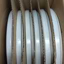 famiware Star Dinner Plates for 6, 10 inches Plate Set, Scratch Resistant, Stoneware Dinnerware, Kitchen Modern Rustic Serving Dishes, Matte White