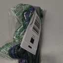 JSXD Heavy Duty Double Handle Dog Leash - 5 FT with Comfortable Padded and Reflective Rope, for Small to Large Dogs (Wide-Purple)