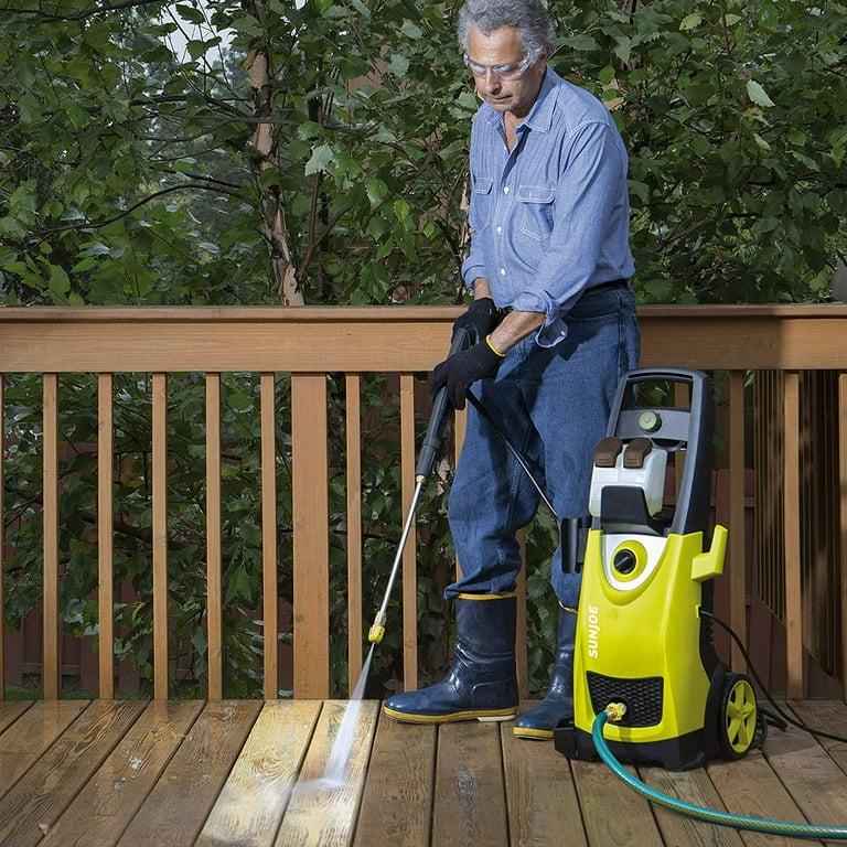 Sun Joe Electric Pressure Power Washer, 2030 PSI (PWMA Certified), 1.2 GPM, Dual Soap Tanks, (35-FT GFCI Water-Safe, Power Cord), SUJ-SPX3000