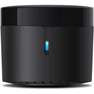 BroadLink RM4 Mini IR Universal Remote Control (2.4 GHz Wi-Fi Only), Smart Home Automation Wi-Fi Infrared Blaster for TV, AC, STB Audio, Works with Alexa, Google Home, IFTTT 