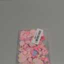 60PCS Pink Slime Charms Cute Flatback Resin Charms for Slime, Random Kawaii Decoden Charm for Embellishments Phone Junk Case Charms Bulk Rainbow Bow Heart Lollipop, Scrapbooking DIY Decor