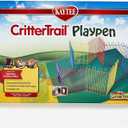 Kaytee CritterTrail Playpen with Mat for Pet Gerbils, Hamsters or Mice Blue Small