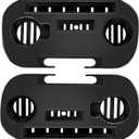 Zero Gravity Chair Tray, 2 Pack Upgraded Version Cup Holder for Zero Gravity Chair, Utility Clip-On Chair Table/Tray for iPhone/iPad/Tea Cup/Books -Black