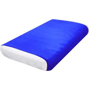 Ntomtuex Sensory Bed Sheet for Compression Reduced Pressure Weighted Blanket to Keep Nice Sleeping Comfortable with Light Breathable Polyester, Blue, 38"x60"