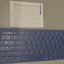 OMOTON Bluetooth Keyboard Compatible with iPad 10th Generation, iPad 10.2 (9th/8th/7th), iPad Pro 13/12.9/11 inch, iPad Air/Mini and More iOS Devices, Deep Blue