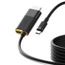 Hagibis Switch2 Dock for Nintendo Switch 1/2, USB C to HDMI Cable Adapter with 8K@60Hz HDMI, 100W PD, Type-C to HDMI Adapter for Laptop, Tablet, SteamDeck, ROG Ally (Black 8K@60Hz)