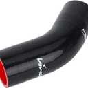 45 Degree 4-Ply Thickness  Silicone Hose Clamp for Turbo/Intercooler/Intake Piping