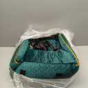 Dog Car Seat - Memory Foam Dog Booster Seats for Small Dogs Up to 25lbs-Elevated Pet Car Seat with Storage Pockets and Dogs Seat Belt-Pet Travel Bed for Front & Back Seats-Removable Washable-Green