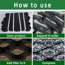 9.8x32.8ft 321 sq ft Gravel Ground Grid -2 Inch Thick Geo Grid Driveway Stabilization Grids - Driveway Grid System for Garden Landscaping Parking Lots Slope Driveways Slope