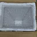 MCMCNCUIU Crystal Glass Vase, Large Crystal Vases for Flowers, Large Flower Vase, Clear Modern Vases for Living Room, Bedroom, Kitchen, Dining Table, Mantle, Wedding, 11 Inches