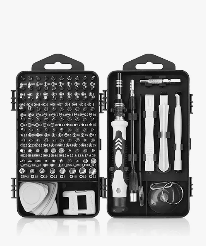 115-in-1 Precision Screwdriver Set, Electronics Repair Tool Kit Micro Magnetic Bit with Flexible Shaft for Phone, Mac, Computer, Watc