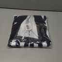 Women's Ruched Striped Blazer for Women Halloween Lightweight Slim Fit Suits with Padded Shoulder for Business Casual (S)