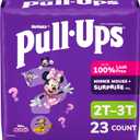 Pull-Ups Girls' Potty Training Pants, Size 2T-3T Training Underwear (16-34 lbs), 23 Count