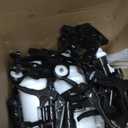 Eccliy 12 Pcs 16 Oz Plastic Spray Bottle, Adjustable Empty Reusable Sprayer for Cleaning, Planting, Water, Bathroom and Kitchen, BBQ, Commercial and Residential(Black,Original)