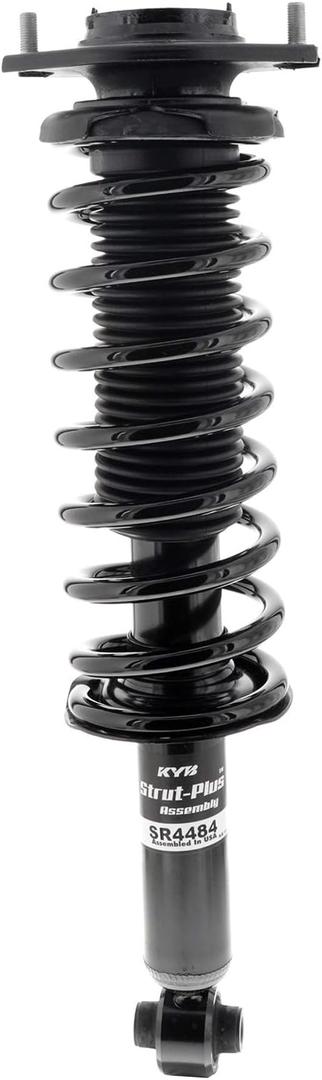 KYB SR4484 Strut-Plus Complete Corner Unit Assembly -Strut, Mount and Spring, Black