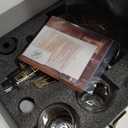 Kollea Birthday Gifts for Men Dad, Galaxy Spaceship Whiskey Decanter Sets for Men, Spacecraft Limited Edition, 2 Funny Shot Glasses, Unique Guys Brother Gift Idea, Decanter for Bar, Anniversary