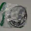 Coiled Keyboard Cable: 1.5M USB-C to USB-A Braided Cord with Detachable Aviator Connector, Durable & Tangle-Free for Custom & Mechanical Gaming Keyboards (Black)