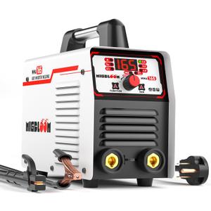 165A Stick Welder 110V/220V Portable Arc Welding Machine IGBT Inverter Small Mini Welder with Hot Start, ARC Force, Anti-Stick