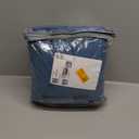 U-NICE HOME Large Sofa Cover Reversible Couch Cover for Dogs with Elastic Straps Water Resistant Furniture Protector for Pets Couch Cover for 4 Cushion Couch (Oversized Sofa, Light Blue/Beige)