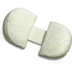 Pregnancy Pillow for Pregnant Women  Comfortable Maternity Pillow for Side Sleepers, Supports Back, Belly, HIPS, and Legs, with Removable & Adjustable Cover (Regular, Green)