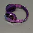 QearFun Kids Bluetooth Headphones, 60H Playtime, 85/94dB Safe Volume Limit, Metallic Gradient Wireless Headset with HD Mic, Fast Charging, Foldable, Wired 3.5mm Mode for School/Tablet/Travel