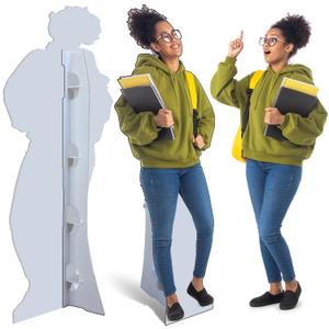 Custom Life Size Cardboard Cutout | Personalized High Resolution Stand Up | Upload Your Own Photo - Perfect for Wedding, Graduation, Birthday, 1-8 ft
