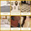 WINNOW Heavy Duty Double Sided Rug Tape 2 Inch x 66 Feet  Carpet Tape Gripper for Wood, Tile & Carpet, NonSlip, Strong Hold, Removable, 2 Rolls