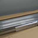 E-Z GUTTER GUARD Smooth Flow Gutter Guards 200' Carton (Mill Finish)