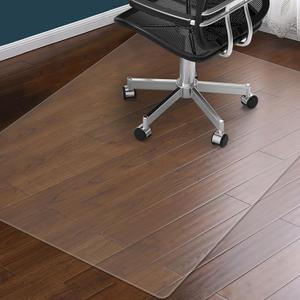 Clear Chair Mat for Hardwood Floor: 48" x 36" Plastic Office Chair Mats for Hard Wood and Tile Floor, Easy Glide No-Slip Floor Mat for Rolling Chair, Heavy Duty Pvc Floor Protector under Computer Desk Clear Chair Mat for Hardwood Floor: 48" x 36" Plastic Office Chair Mats for Hard Wood and Tile Floor, Easy Glide No-Slip Floor Mat for Rolling Chair, Heavy Duty Pvc Floor Protector under Computer Desk