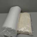 Baby Diaper Changing Pad, Wipeable Baby Changing Pad for Dresser, Contoured Waterproof Changing Pad with PU Cover, Non-Slip Safety Belt & Bottom, Portable, Lightweight (Beige)