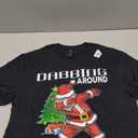 Boys Christmas Shirts Dabbing Around the Christmas Tree T-Shirt