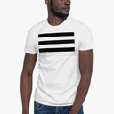 Black and White Stripes, T-Shirt, 3XL