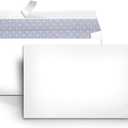 Amazon Basics Quality #6 3/4 Security-Tinted Envelopes with Peel and Seal, 300-Pack, White 