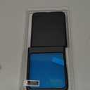 Ruky for Motorola Razr 2025/2024 Case with Belt Clip [Not fit Ultra or Plus], Slim Moto Razr 2025 Case with Built-in Screen Protector, Support Wireless Charging Phone Case for Moto Razr 2025, Black