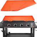 36" Silicone Griddle Mat for Blackstone, Heavy Duty Food Grade Silicone Around Grill Mat, 36 Inch Blackstone Griddle Cover, Upgraded EdgeFull Cover, with One Grease Cup, Suitable for All 36" Grill